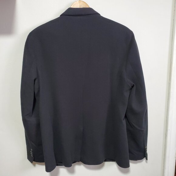 ZARA ESSENTIALS Daily Outfit Oversized Fit Blazer Double Button Black Women's XL - Picture 8 of 16